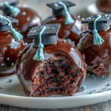 Graduation Cake Pops School Colors