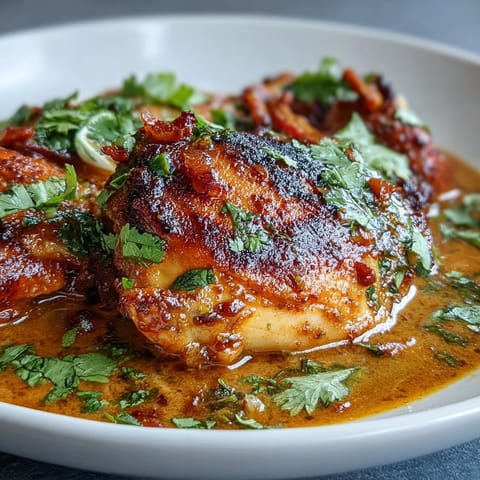 Spicy Tangy Baked Chicken