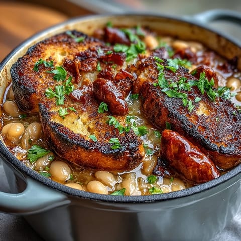 Ham and White Bean Cassoulet