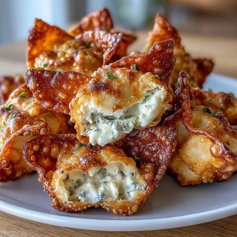 Air Fried Crab Wontons