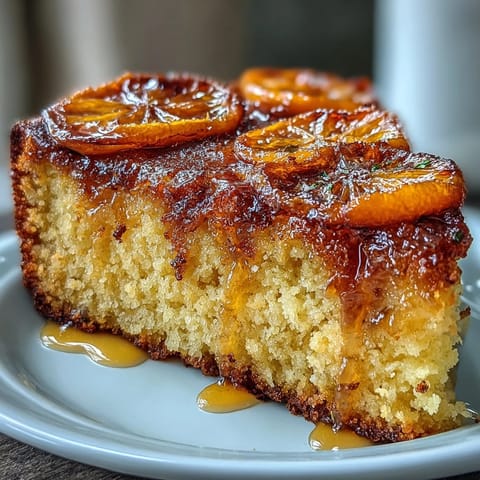 Candied Orange Olive Oil Cake