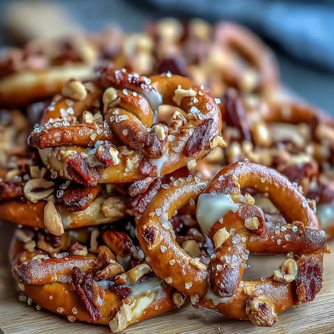 Game Day Baseball Snack Board with Pretzels and Dips, showcasing soft pretzel bites surrounded by beer cheese and honey mustard dips.