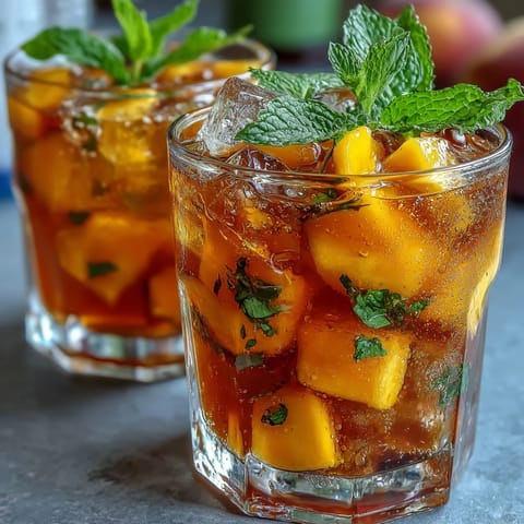 Mango Peach Iced Tea