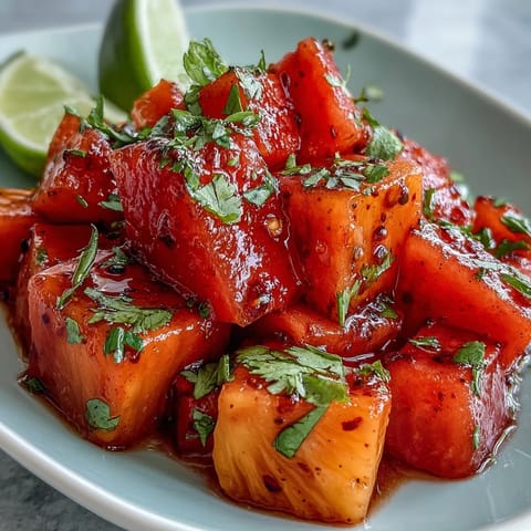 Mango Chile Lime Fruit Cups