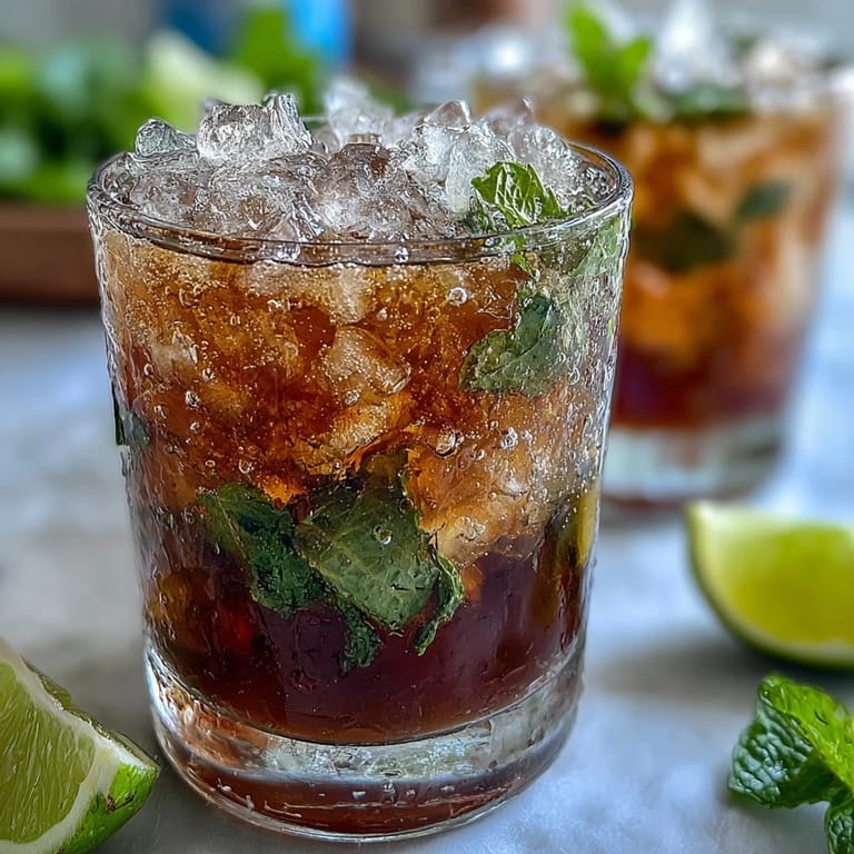 Refreshing Kentucky Derby Mint Julep Mocktail with vibrant mint leaves, sparkling soda, and crushed ice, served in classic Southern-style glasses.