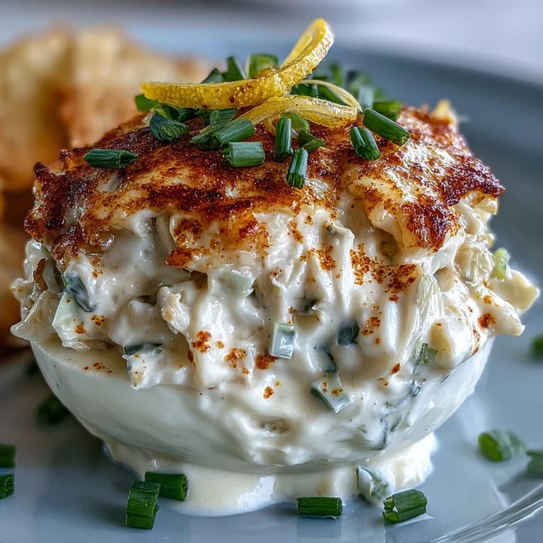 Glistening Crab Cake Deviled Eggs with Old Bay, a perfect party starter.