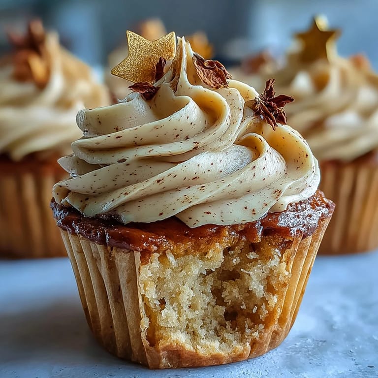Gently frosted Taurus Birthday Cupcakes showcase a beautiful, earthy terracotta buttercream swirl.