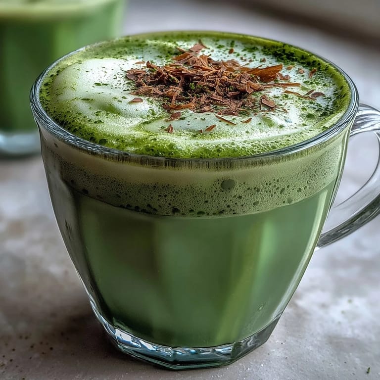 Enjoy this refreshing, naturally green matcha oat milk latte with optional sweet foam.
